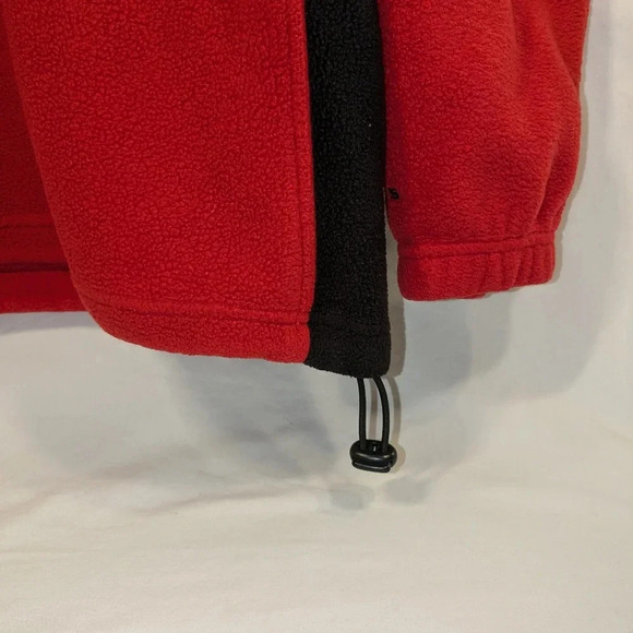 NFL Atlanta Falcons football pullover fleece, red/black, 1/4 zip , size M - Picture 3 of 10